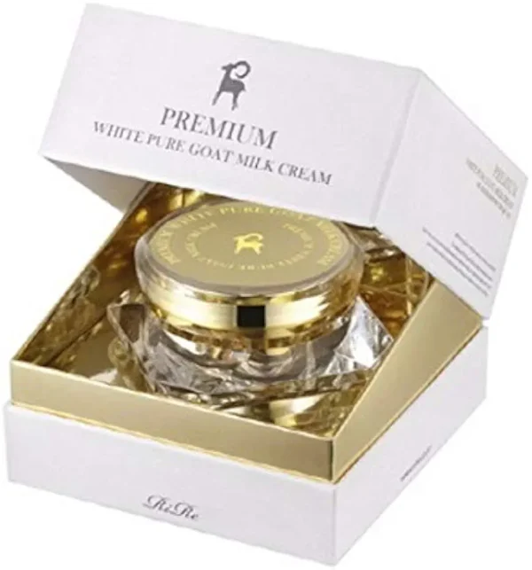 Premium White Pure Goat Milk Cream